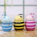 XILALU USB Humidifier Atomizer  Mini Size Cute Bee LED Lamp Air Diffuser Purifier For Bedroom Home Office Car Long Spray For 12 Hours 300ml (Yellow) - B07FM6BDDW